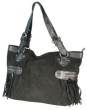 Замшевая сумка Eleganzza, цвет: черный 00111341 2009 г инфо 7012r.