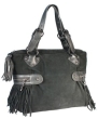 Замшевая сумка Eleganzza, цвет: черный ZG - 1567 2009 г инфо 7015r.