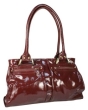 Кожаная сумка Eleganzza, цвет: красный ZZ - 5732 2008 г инфо 7140r.
