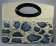 Театральная сумка Eleganzza, цвет: слоновая кость+ бежево-синий ZZ-16755 2010 г инфо 8268r.